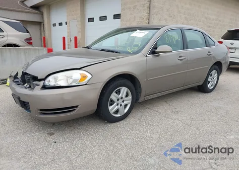 2007 Chevrolet Impala Ls z USA, uszkodzony, nr VIN 2G1WB58K979203839
